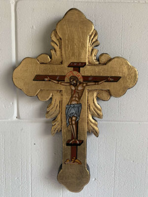 Croce dipinta cm 37x24