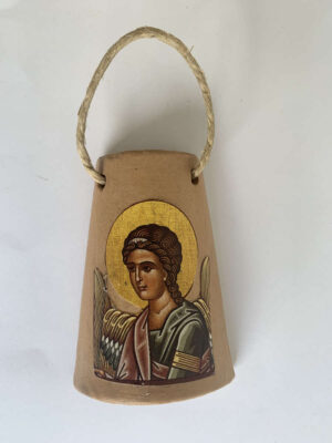 Tegola in  terracotta cm 7x6 con  stampa a scelta