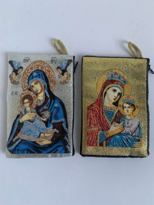 Sacchetto vuoto porta rosario cm 10x15