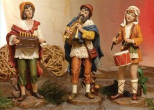Set 3 figure musicali cm. 25